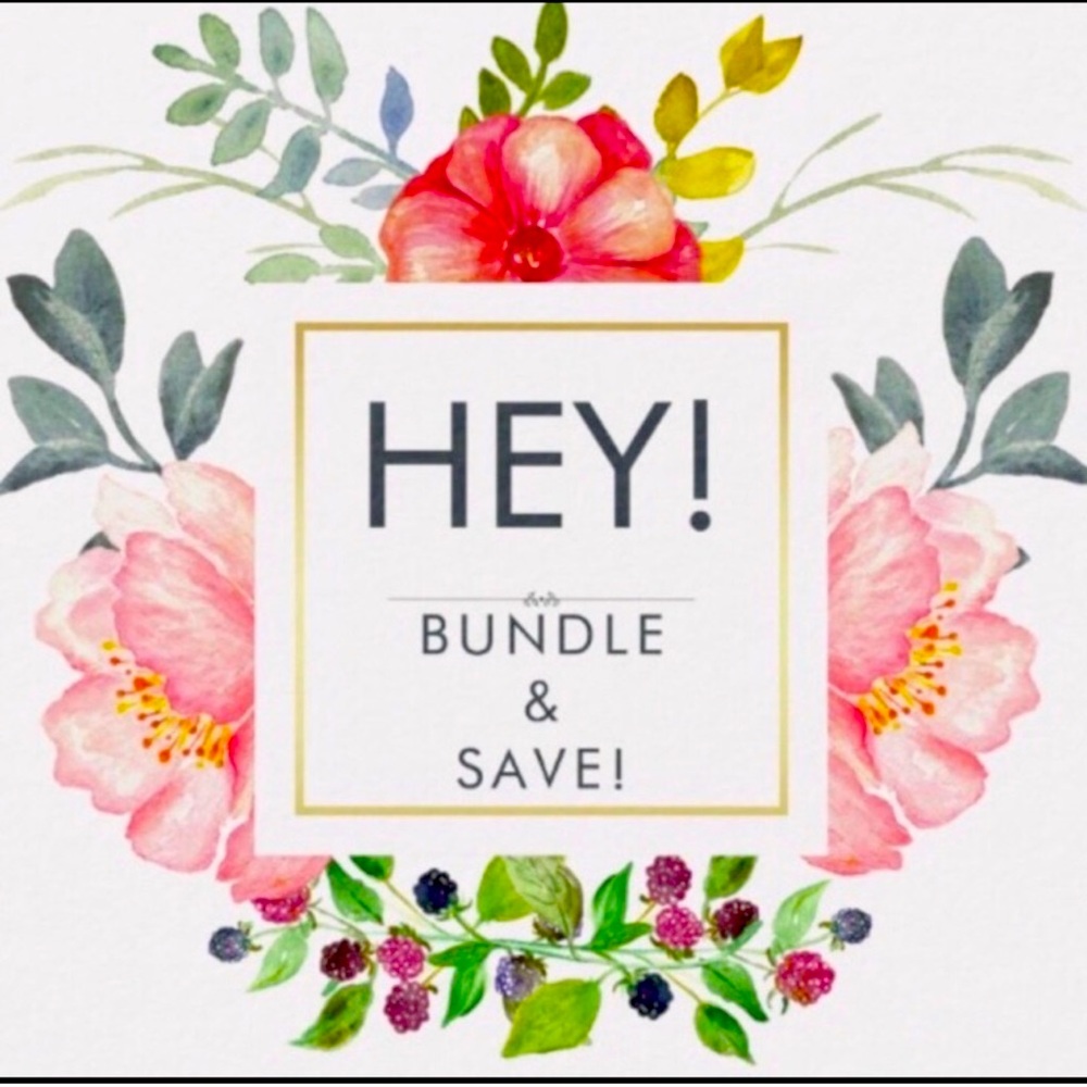 BUNDLE & SAVE on 2+ items! 💕🛍